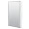 Zenith Products 15" FRAMELESS ALUMINUM SWING DOOR MEDICINE CABINET EMRA1526 - alternate 2